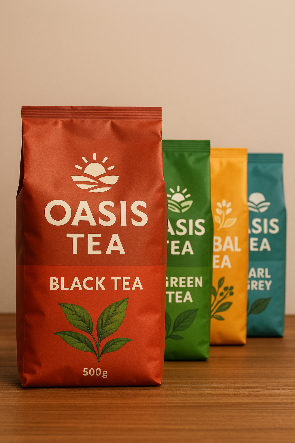 Oasis Tea on a table Oasis Tea on a table